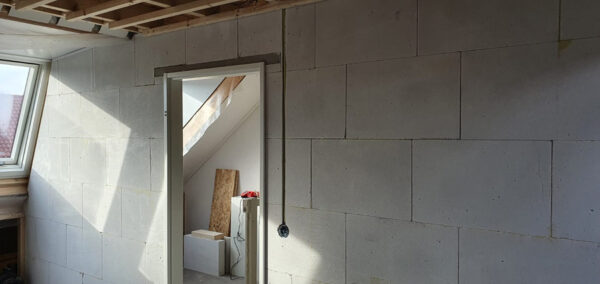 Wand plaatsen