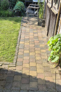 Terras oude situatie