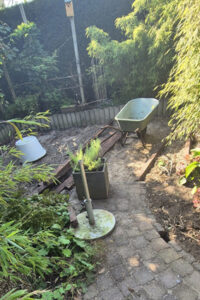 Terras oude situatie