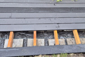 Terras werkzaamheden