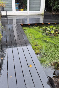 Terras nieuwe situatie