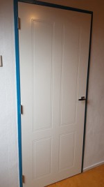 Binnendeur plaatsen